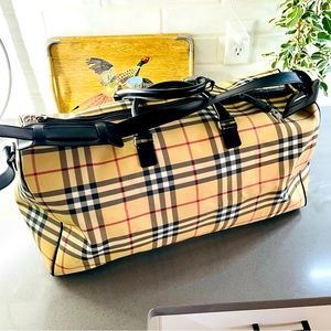 Authentic Burberry Duffel Bag